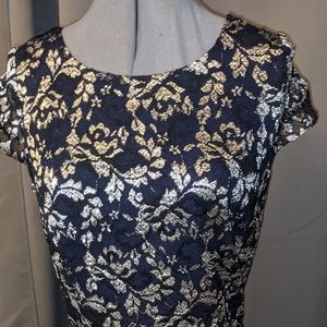 Slate and Willow Backless Cocktail Dress